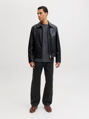 JACK & JONES Loosefit Hose 'JJBaggy' in Schwarz