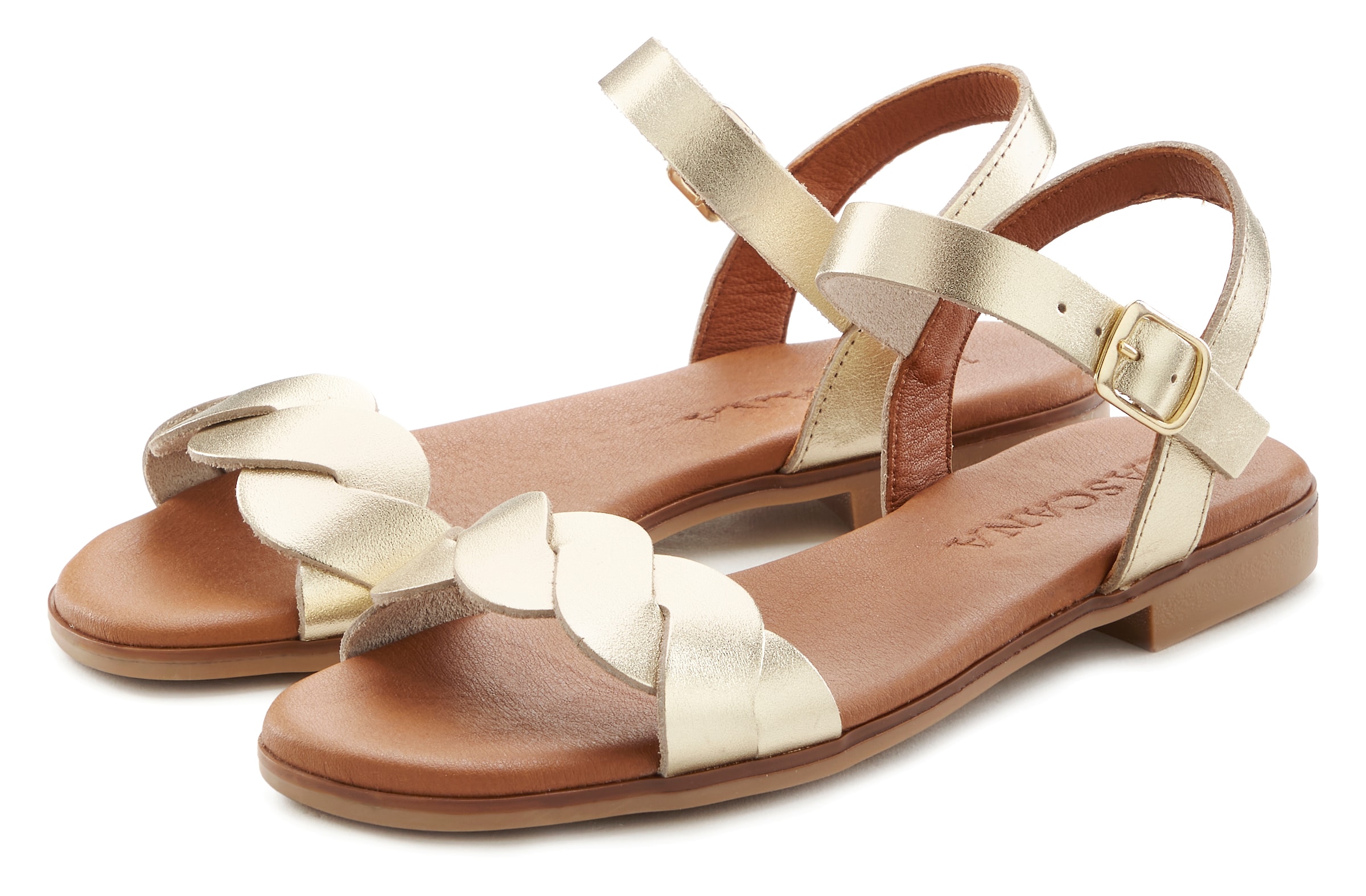 Sandalo di LASCANA in oro