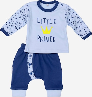 Baby Sweets Set 'Little Prince' in Blue: front
