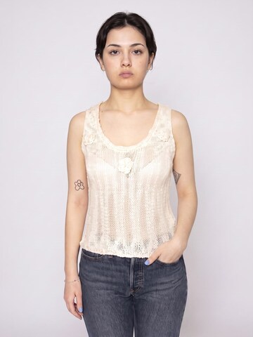 wild pony Knitted Top in Beige
