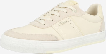 s.Oliver - Sapatilhas baixas em bege: frente