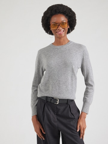 Pure Cashmere NYC Svetr – šedá: přední strana