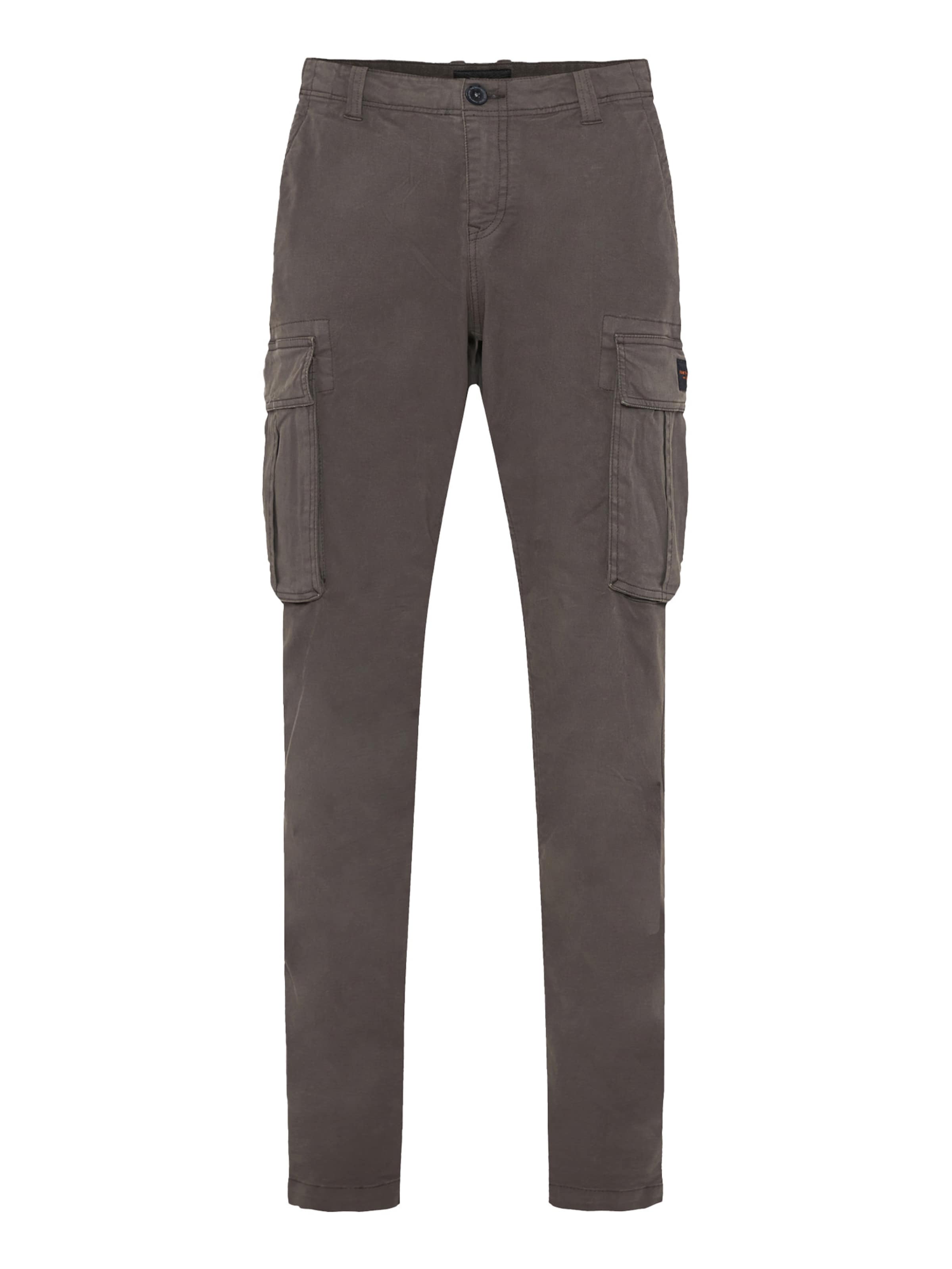 Funky Buddha regular Παντελόνι cargo σε γκρι: μπροστά