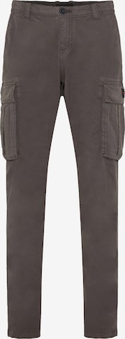 pilka Funky Buddha Standartinis Laisvo stiliaus kelnės: priekis