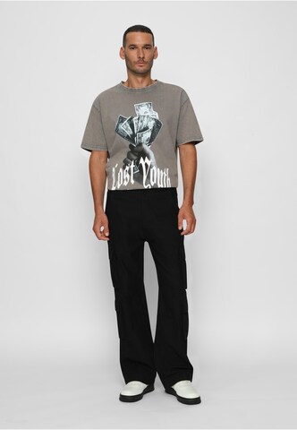 regular Pantaloni cargo di Lost Youth in nero