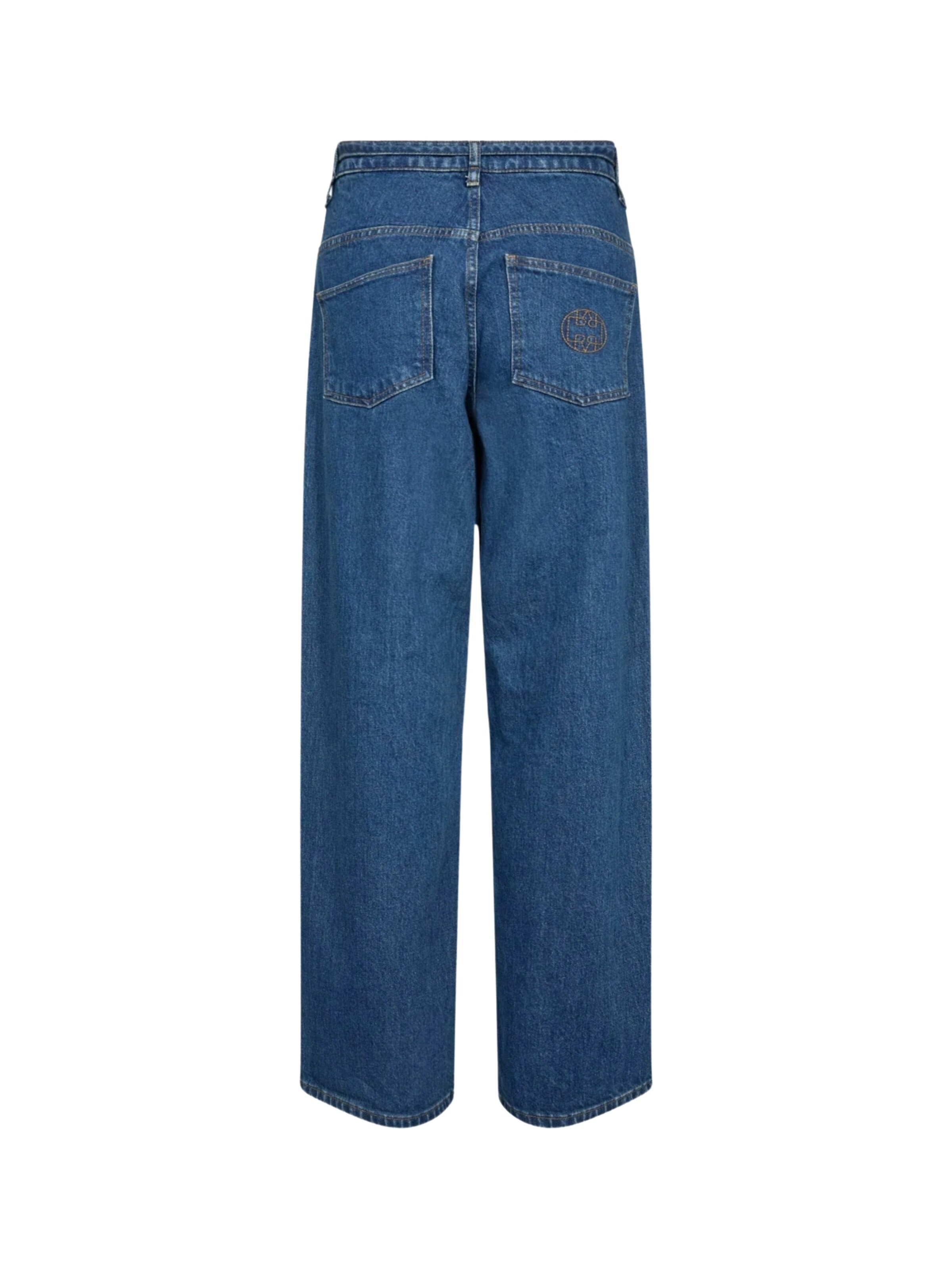 Levete Room Wide Leg Farkut 'Kosa' värissä sininen