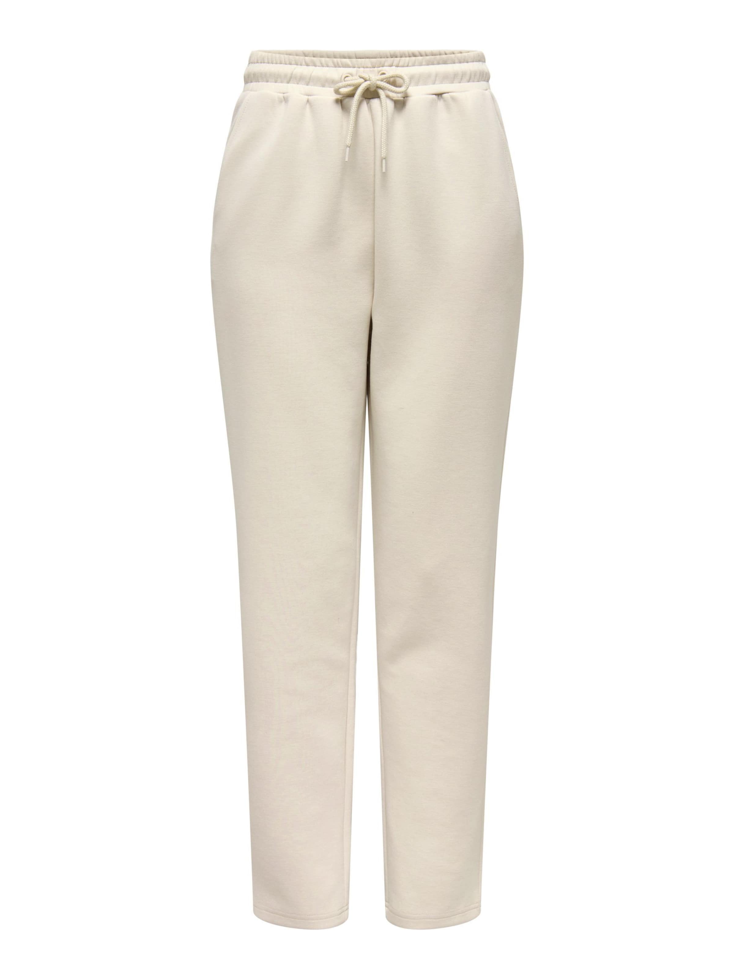 Pantalon 'ONPLounge' ONLY PLAY en beige : devant