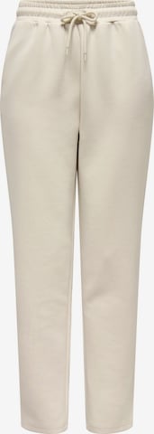 Pantalon 'ONPLounge' ONLY PLAY en beige : devant