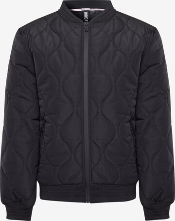 Threadbare Übergangsjacke in Schwarz: predná strana