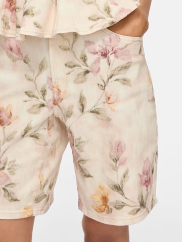 VILA - regular Vaquero 'VIChia' en beige