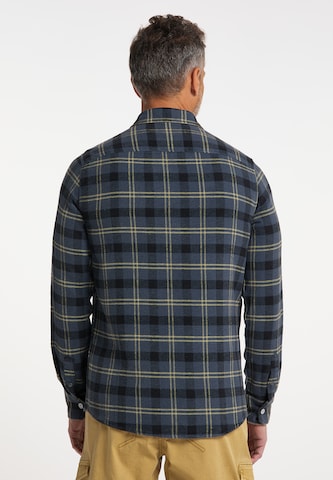 DreiMaster Vintage Regular fit Overhemd in Blauw