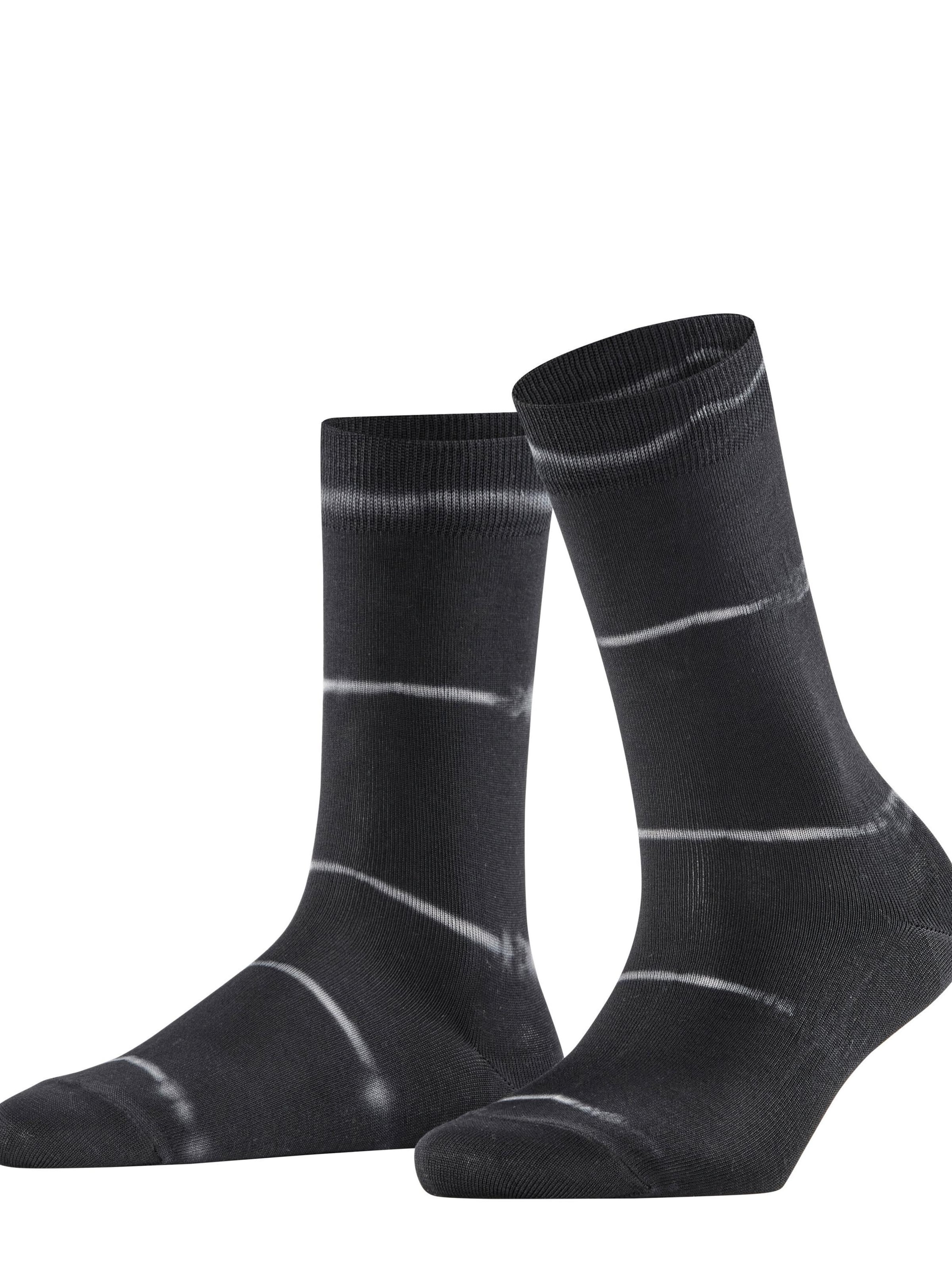 FALKE Socken 'Wave Bond'‌‌‌‌‌‌‌‌‌ in Schwarz: Vorderseite