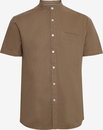 11 Project Regular fit Button Up Shirt in Brown: front