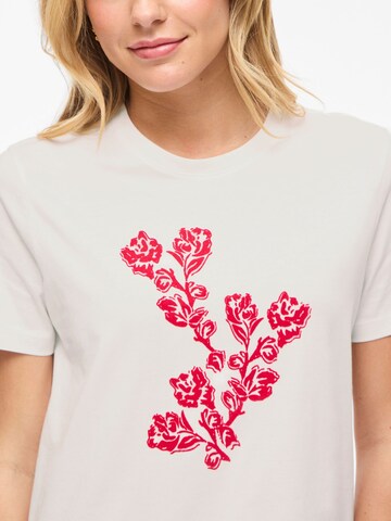 T-shirt 'VISYBILLA' VILA en blanc