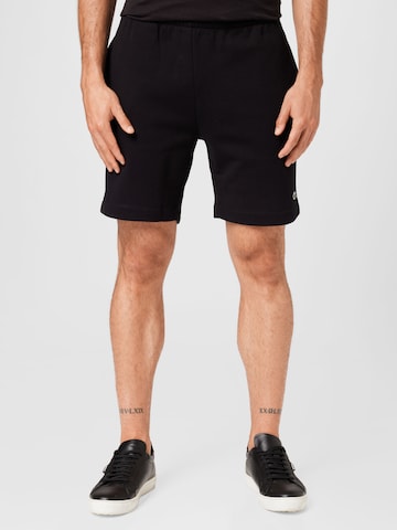 LACOSTE Regular Shorts in Schwarz: predná strana