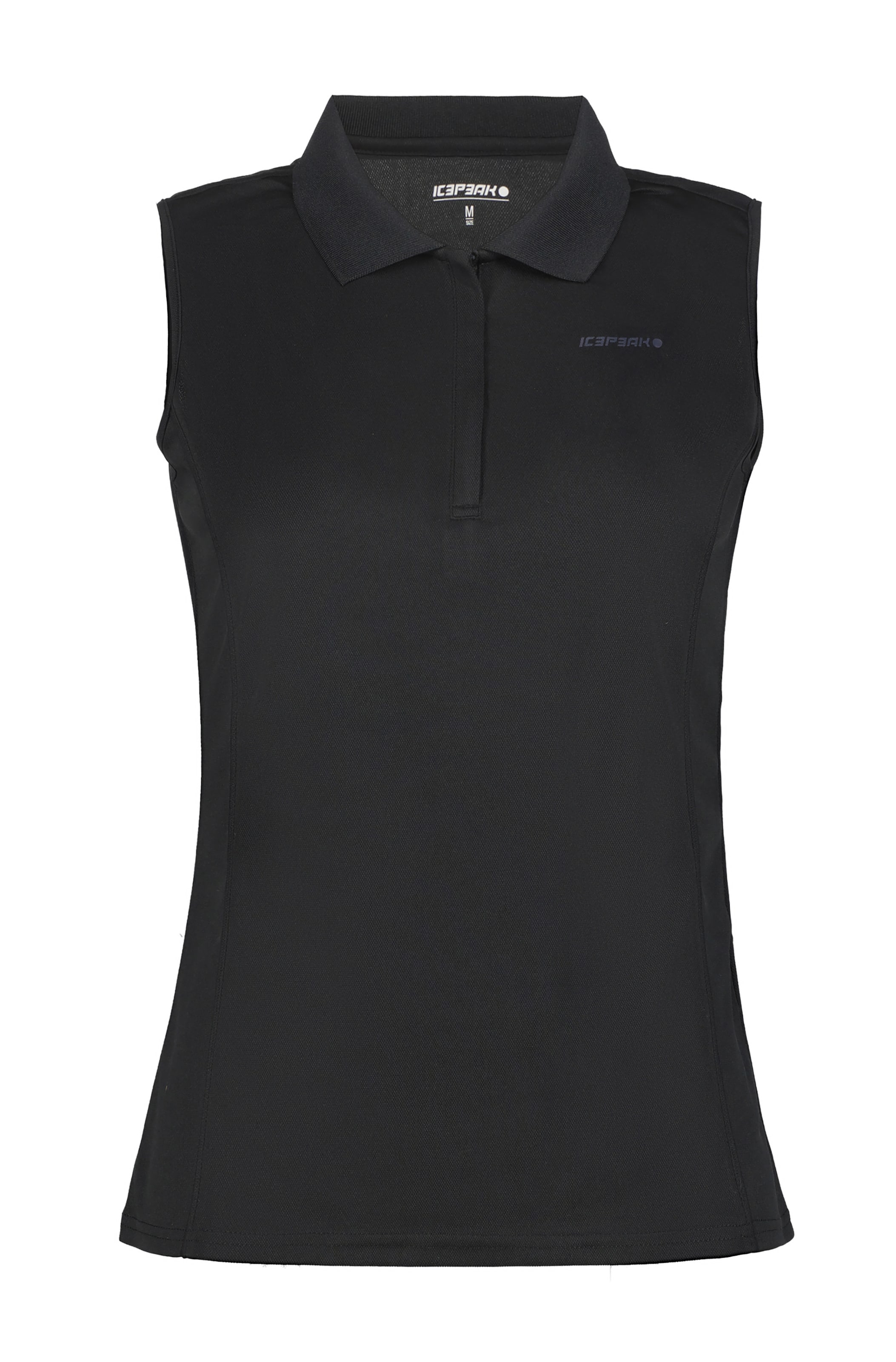 ICEPEAK Sport top 'Bazine' - fekete: elől