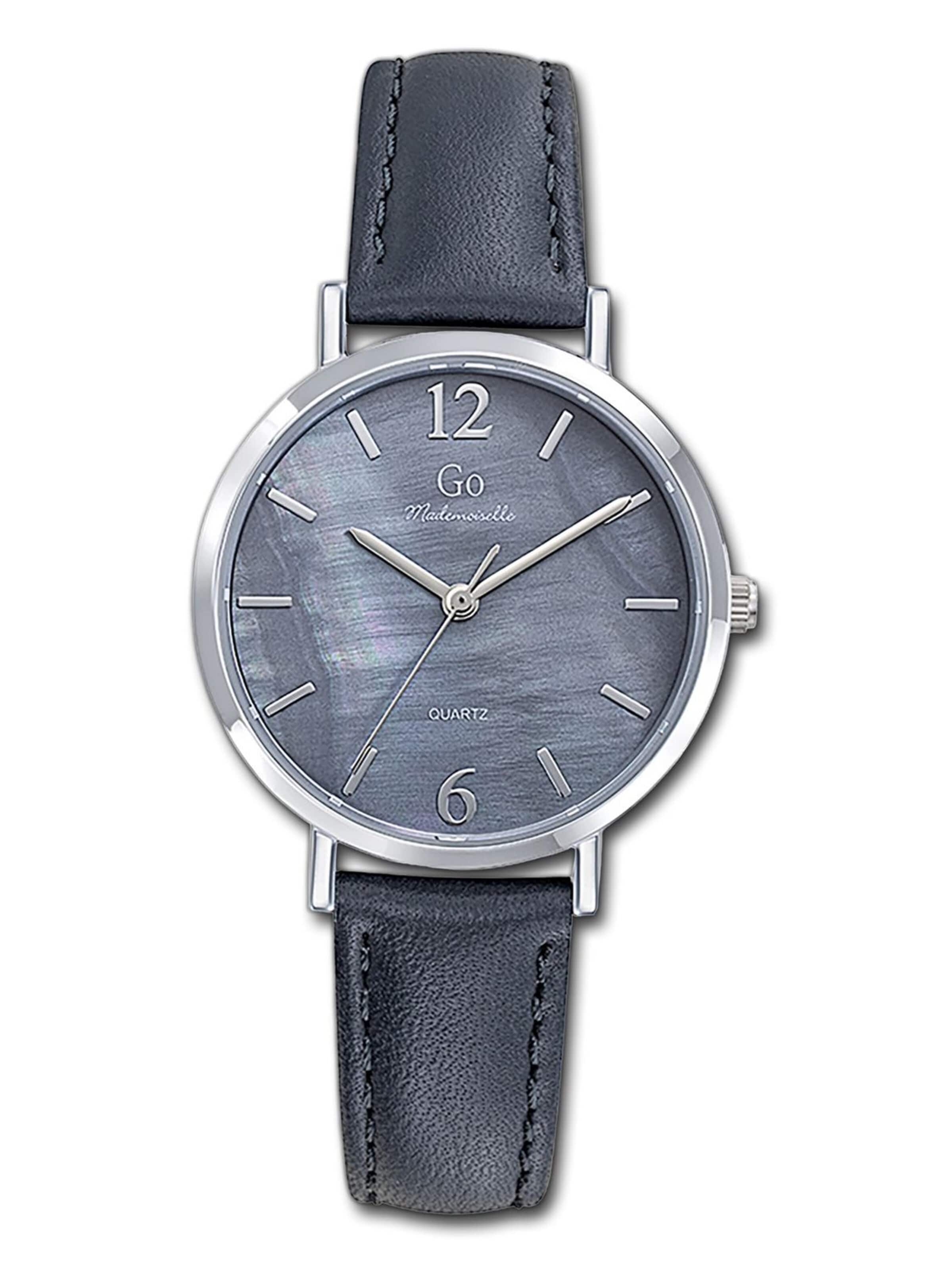 Orologio analogico di GO GirlOnly in grigio: frontale