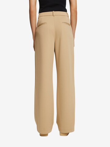 ESPRIT Wide leg Pants in Beige