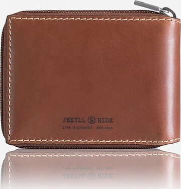 Jekyll & Hide Wallet in Brown: front