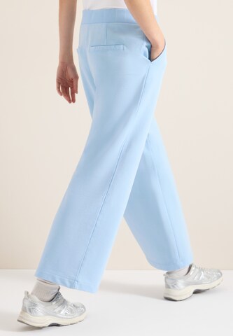 CECIL Wide leg Pants in Blue