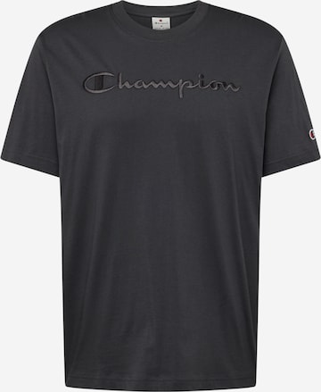 Champion Authentic Athletic Apparel T-Shirt in Grau: Vorderseite