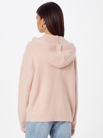 ABOUT YOU Knit cardigan 'Jolin' in Pink