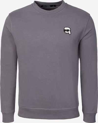 Karl Lagerfeld Sweat-shirt en S en gris foncé, Vue avec produit
