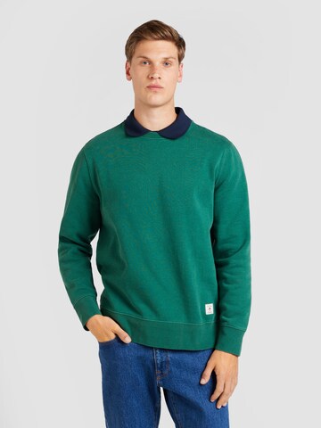 GANT Sweatshirt in Grün: Vorderseite