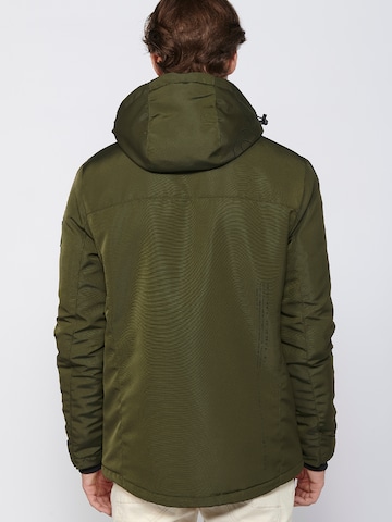 KOROSHI Демисезонная куртка в Зеленый