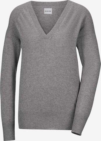 Pull-over MADELEINE en gris : devant
