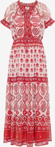 usha FESTIVAL Dress in Red: front