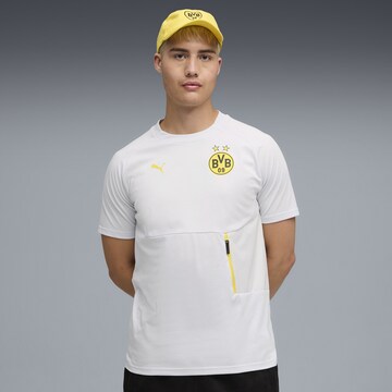PUMA Performance shirt 'Borussia Dortmund' in White: front