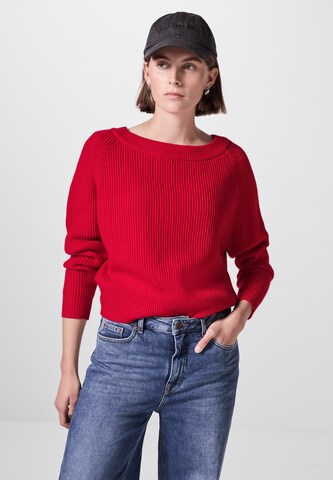 Street One Studio Pullover in Rot: Vorderseite