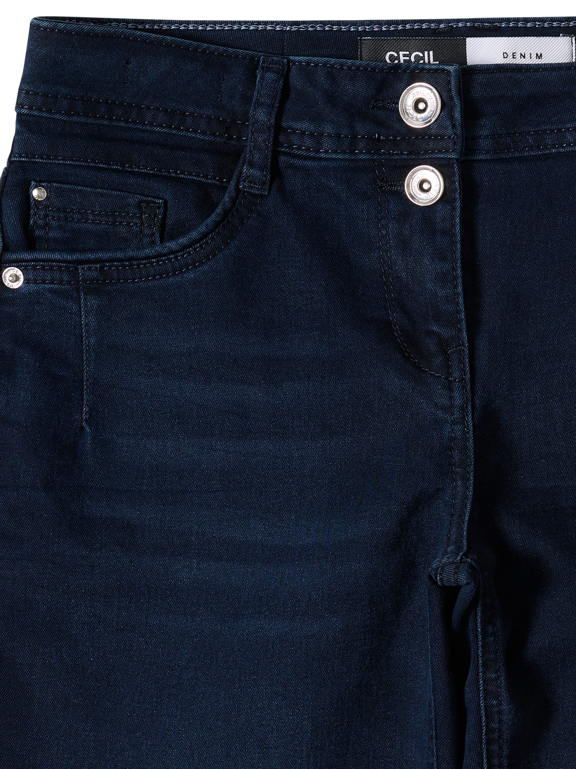 CECIL Úzky strih Džínsy 'Scarlett' - Modrá