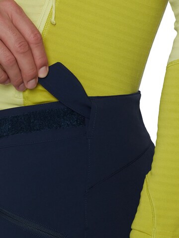 MAMMUT Regular Outdoor Pants in Blue