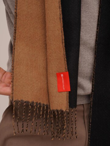 Sacred Valley Scarf 'Double Facet' in Black