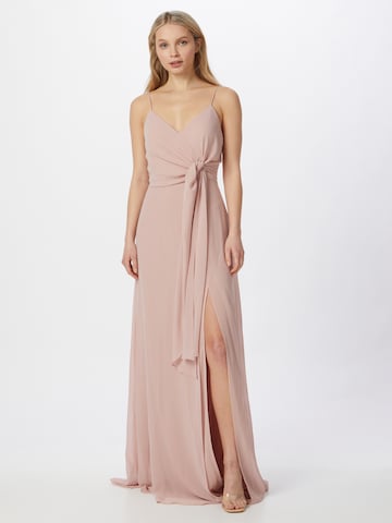 STAR NIGHT Evening Dress in Pink: front