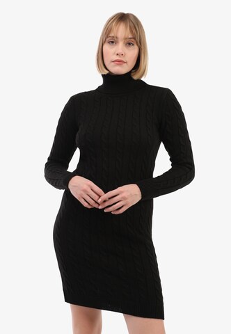 Abito in maglia di Felix Hardy in nero: frontale