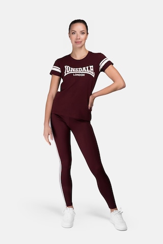 LONSDALE Shirt in Rood