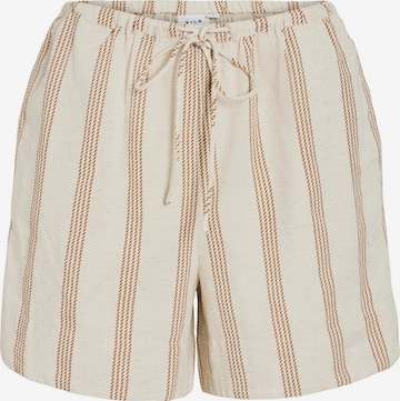 Pantalon VILA en beige : devant