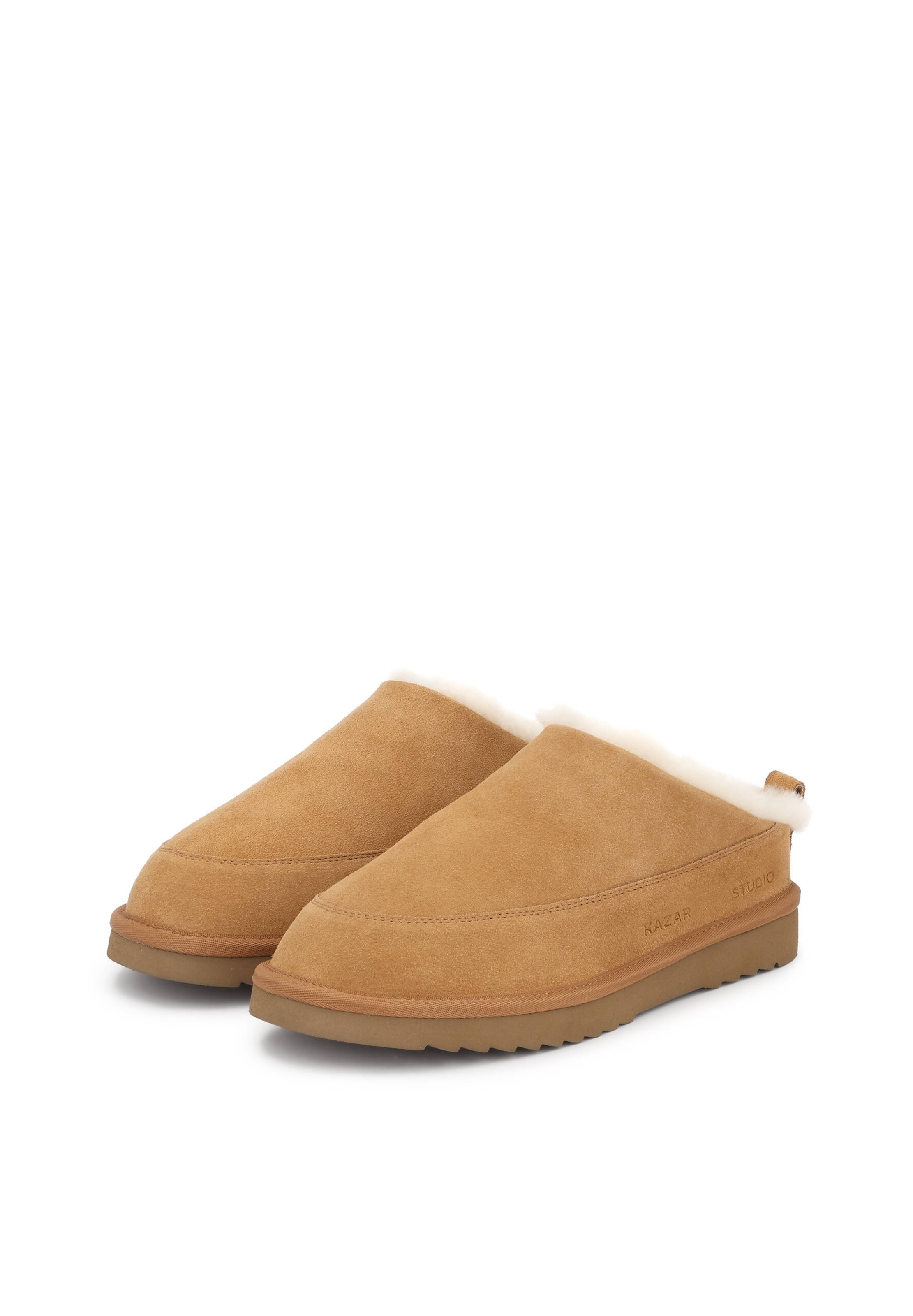 Kazar Studio Muiltjes in Bruin: voorkant