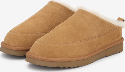 Kazar Studio Pistokkaat värissä vaaleanruskea / valkoinen, Tuotenäkymä