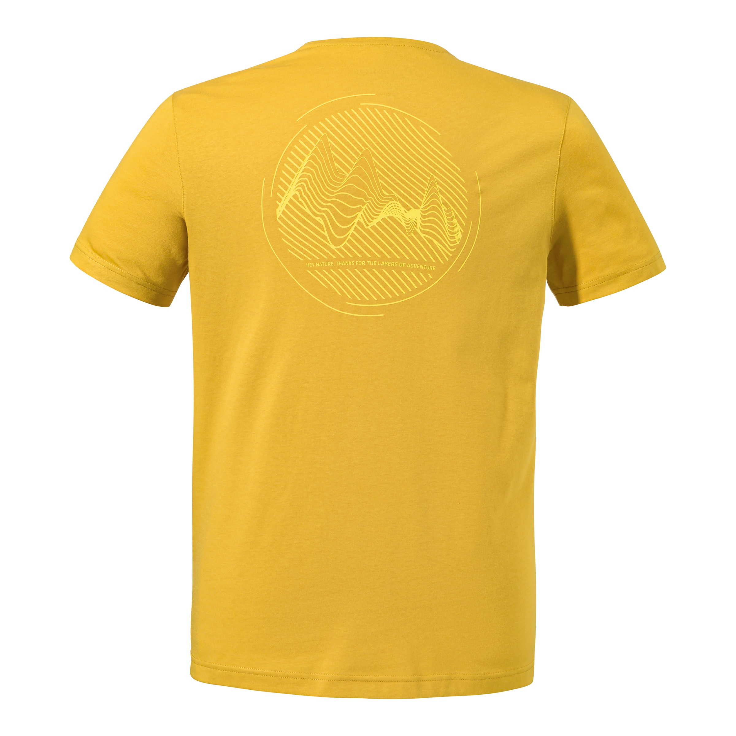 Schöffel Functioneel shirt 'Buchberg' in Geel