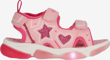 ZigZag Sandale 'Callisto' in Pink