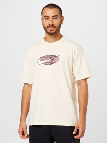 Nike Sportswear - Camisa em bege: frente