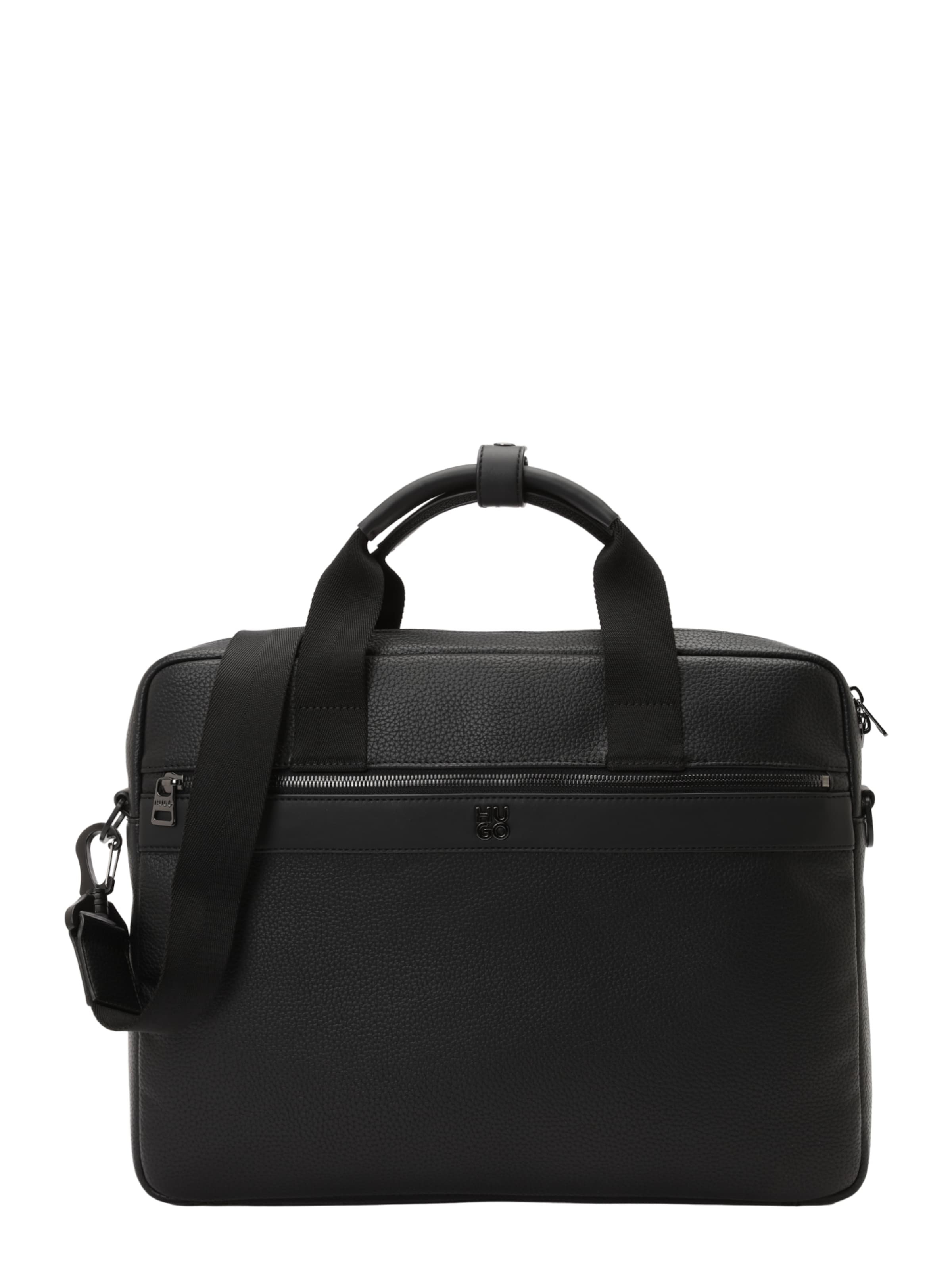 juoda HUGO Portfelis-rankinė 'Quantic': priekis