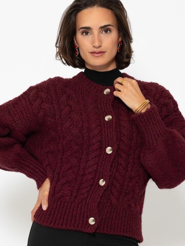 SASSYCLASSY Oversized Cardigan in Red
