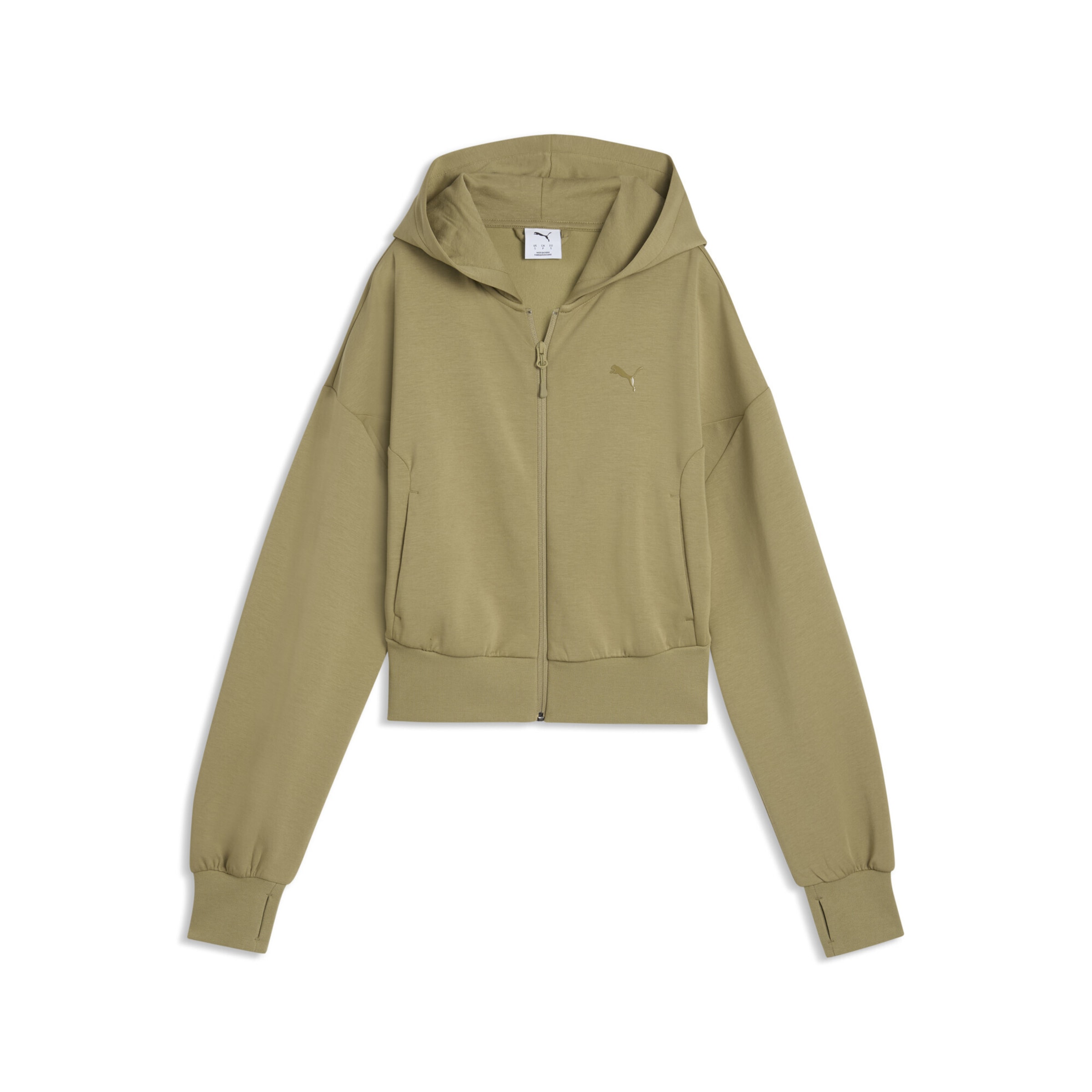 Veste de survêtement 'Pumatech Sense' PUMA en marron : devant