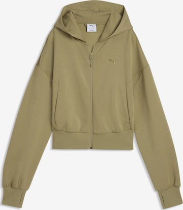 Veste de survêtement 'Pumatech Sense' PUMA en marron : devant