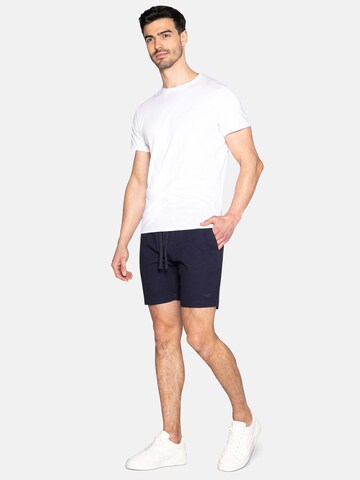 Threadbare Regular Shorts 'Mambo' in Blau